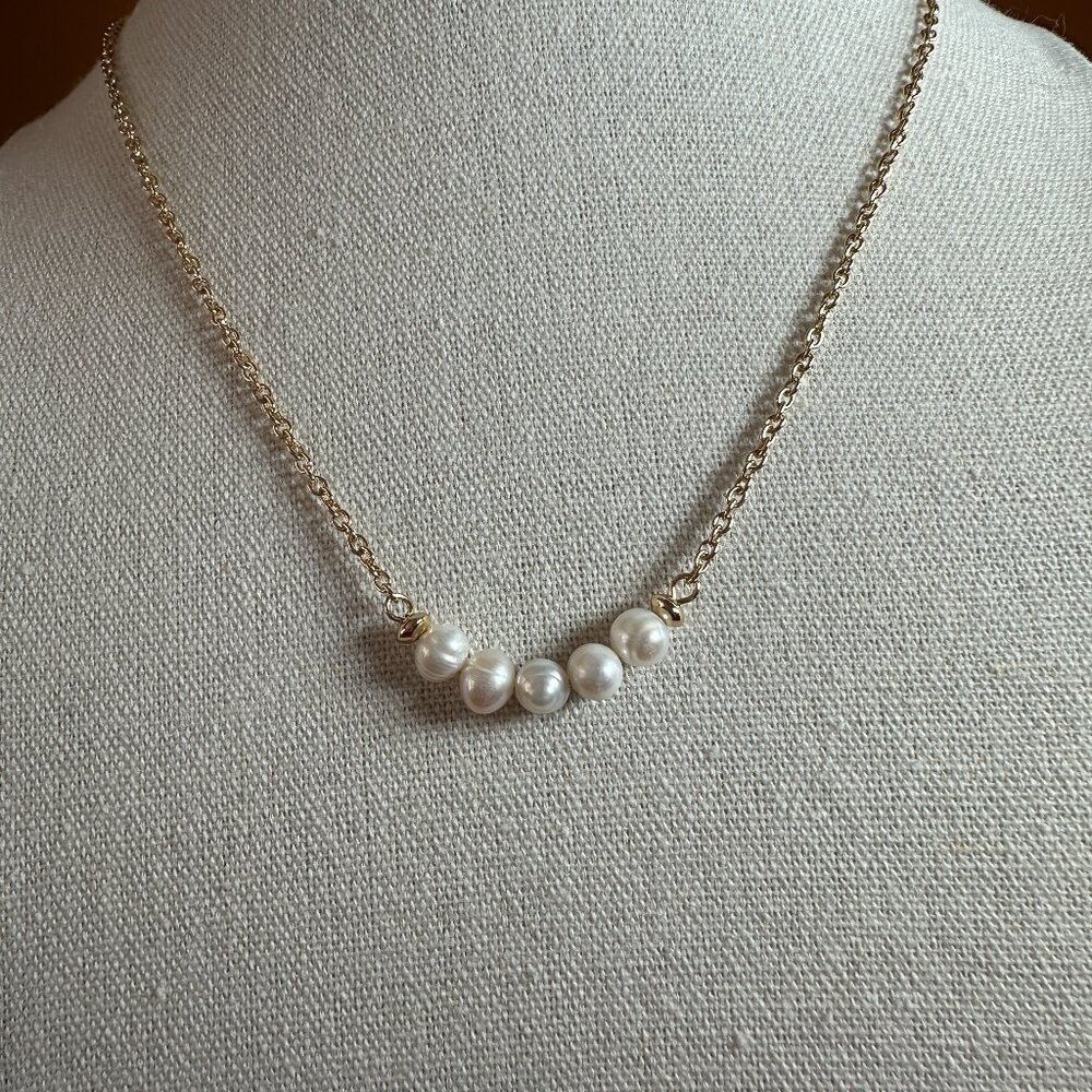 Park Lane Jewelry Brynlee Necklace NEW! Genuine Freshwater pearl